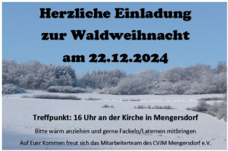 Waldweihnacht CVJM